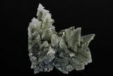 Skeletal Halite Crystals with Tolbachite - Poland #175419-2